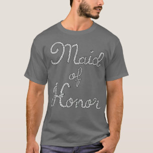Maid Of Honour Beach Wedding T-Shirt