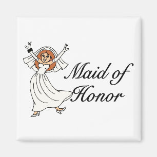 Maid Of Honour (Bride) Magnet