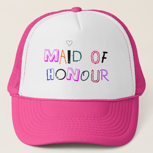 Maid of Honour cap (Front)