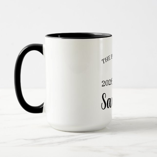 Maid of Honour, I do Crew, Personalise  Mug (Left)