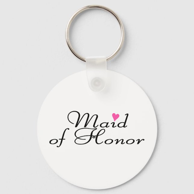 Maid Of Honour Key Ring (Front)