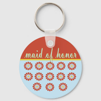 Maid of Honour Key Ring