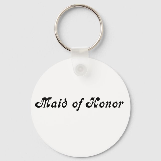 Maid of Honour Key Ring (Front)