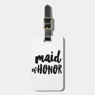 Maid of Honour Luggage Tag