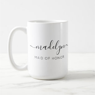 Maid of honour Name I can't say I do without You Coffee Mug