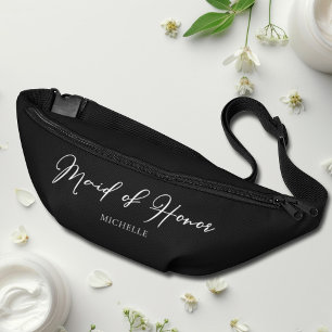 Maid of Honour Personalised Chic Bachelorette Part Bum Bags