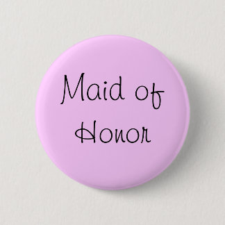 Maid of Honour Pin