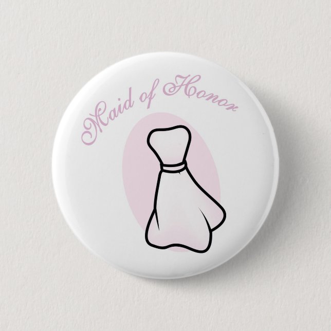Maid of Honour Pin (Front)