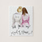 Maid of Honour? Puzzle Bl Bun Bride Br Long Maid