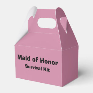 "Maid of Honour" Survival Kit Box