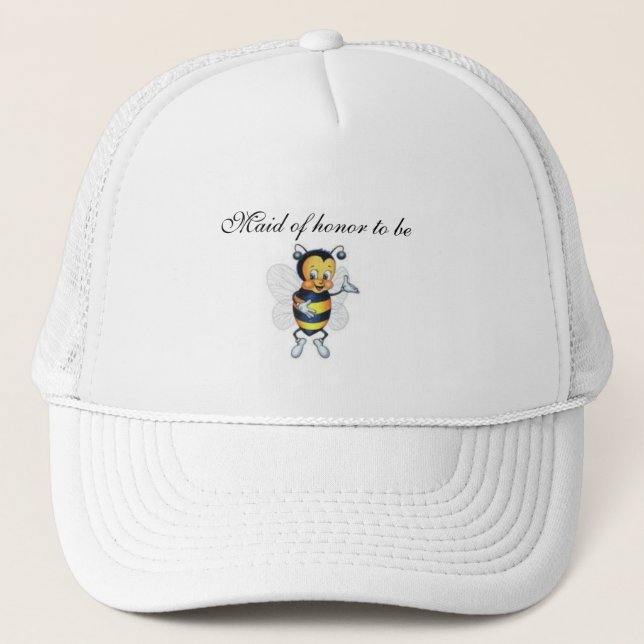 Maid of honour to be trucker hat (Front)