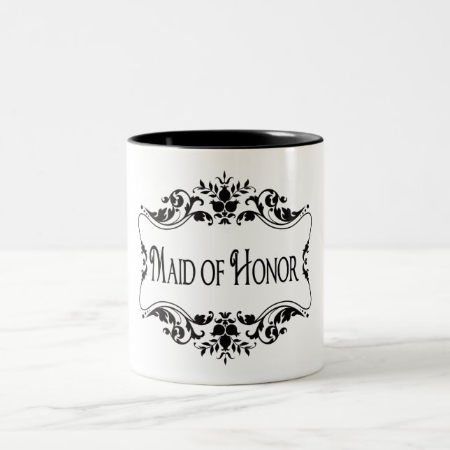 Maid of Honour Two-Tone Coffee Mug (Center)