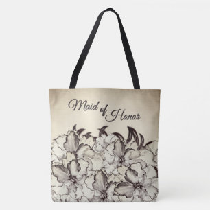 Maid of Honour Vintage Tote Bag