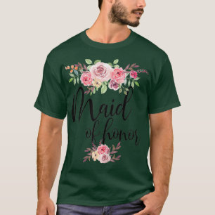 Maid of Honour Wedding Bridal Party T-Shirt