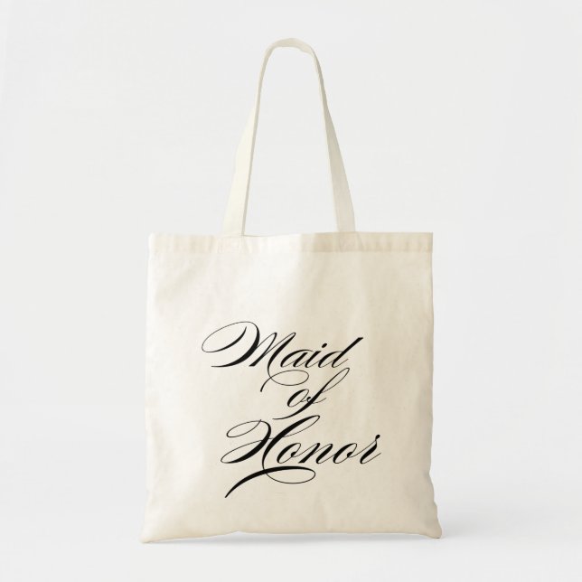 Maid of Honour wedding gift tote (Front)