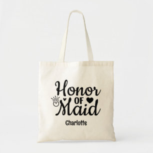 Maid Of Honour Wedding Tote Bag