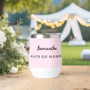 Maid of Honour Wine Tumbler