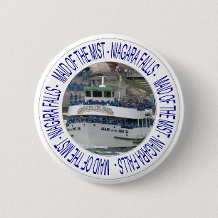 Maid of the mist - Niagara Falls 6 Cm Round Badge