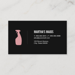 Maid Service Business Card
