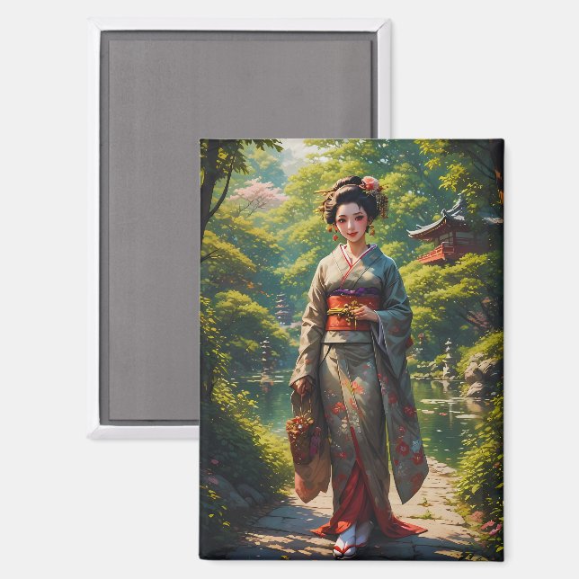 Maiden of the Green Garden Magnet (Front/Back)