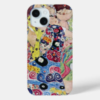 Maiden (Virgin), Gustav Klimt, Vintage Art Nouveau