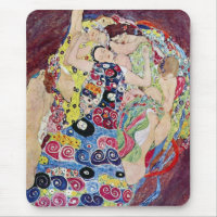 Maiden (Virgin), Gustav Klimt, Vintage Art Nouveau