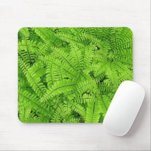 MAIDENHAIR FERN/LAYERS OF FERN LEAVES/SWIRLED LOOK MOUSE PAD