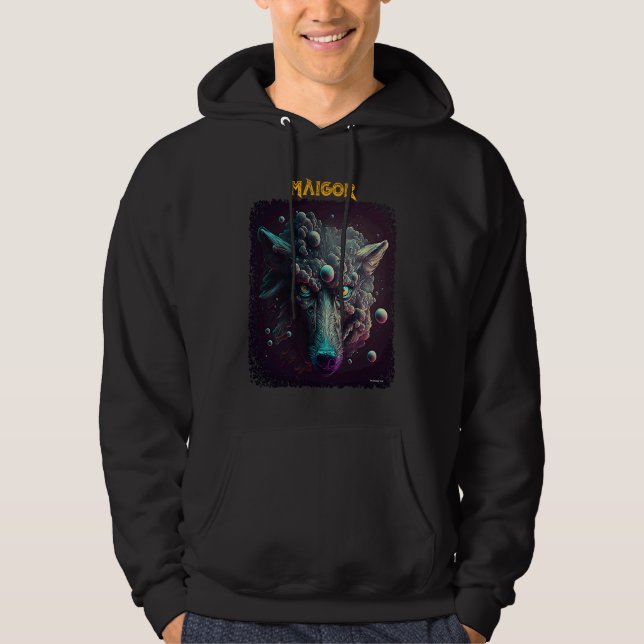 Maigor The Werewolf  Gothic Horror Hoodie (Front)