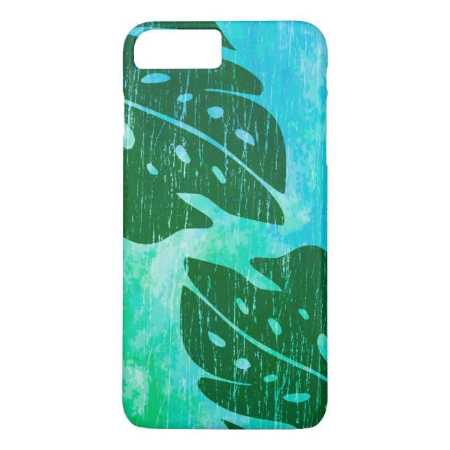 Maikai Hawaiian Monstera Leaf Tie-Dye Blend Case-Mate iPhone Case (Back)