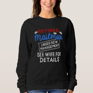 Mail Carrier Mailman Postal Worker Postbox Letter Sweatshirt