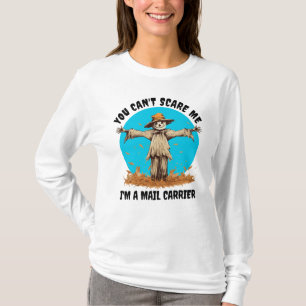 Mail Carrier Scarecrow Halloween T-Shirt