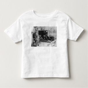 Mail Carrier with "United Mail" Automobile Toddler T-Shirt