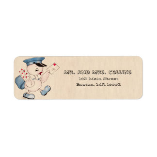 Mail Chick Address Label