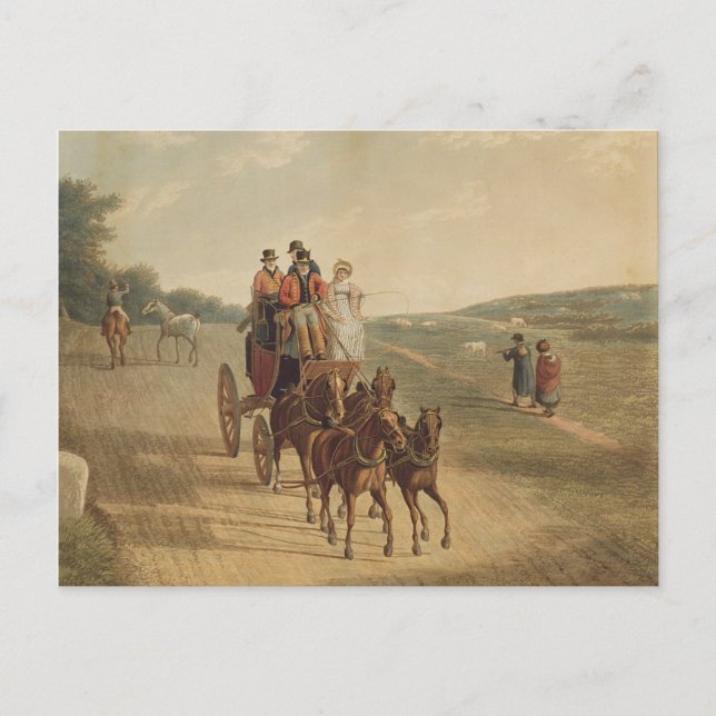 Mail Coach Postcard (Front)