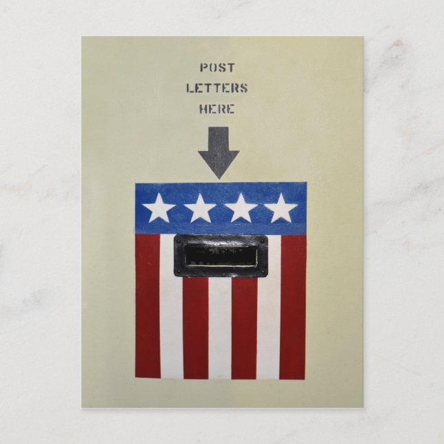 Mail Drop on the USS Battleship Alabama" Postcard (Front)