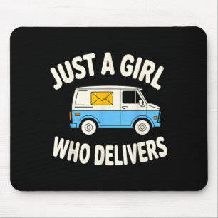 Mail Lady Design For Women Girls Stal Worker Mail  Mouse Pad