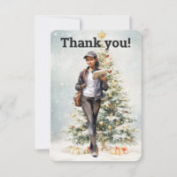 Mail Lady Postal Carrier Christmas Tree