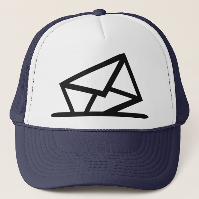 Mail - Letter Trucker Hat (Front)