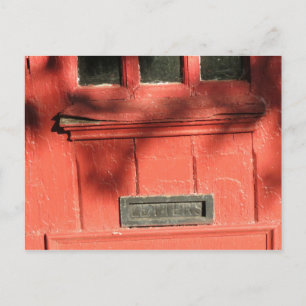 Mail  Slot Postcard