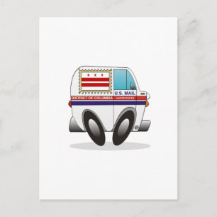 Mail Truck DISTRICT OF COLUMBIA Postcard