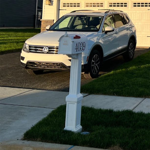 Mailbox Address Numbers Decal, Door Numbers Bumper Sticker