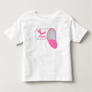 Mailbox Valentine's Day Polka Dot Girls Toddler T-Shirt