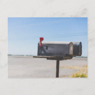 Mailboxes in Vampire Town Postcard