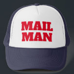 MailMan costume trucker hat<br><div class="desc">MailMan costume trucker hat. Fun props for party or event.</div>