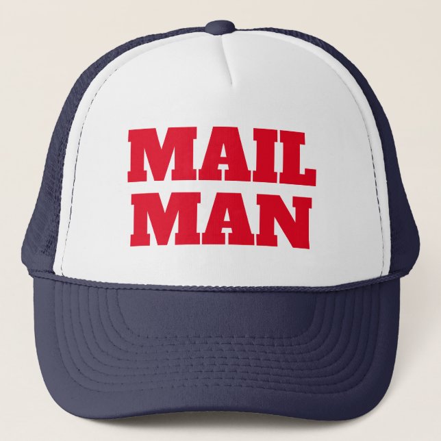 MailMan costume trucker hat (Front)