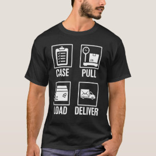 Mailman Postal Worker - Post Office Mail Carrier T-Shirt