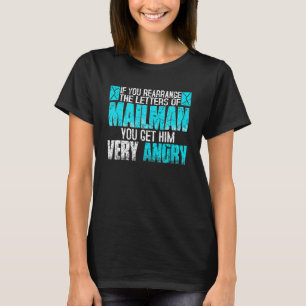 Mailman Postman Postal Worker 12 T-Shirt