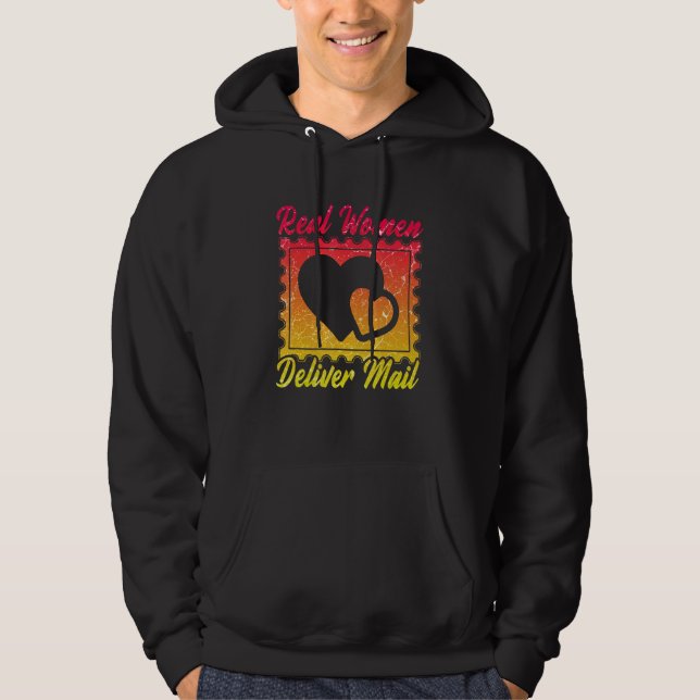 Mailman Postman Postal Worker  14 Hoodie (Front)