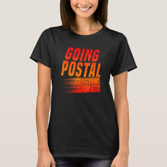 Mailman Postman Postal Worker T-Shirt (Front)