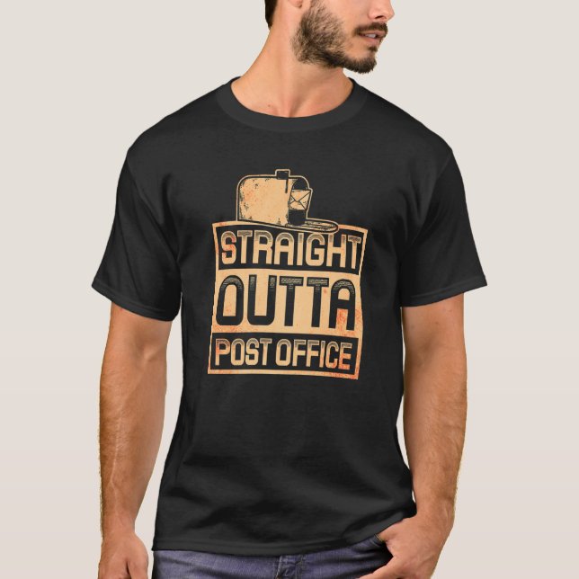 Mailman Postman Postal Worker T-Shirt (Front)